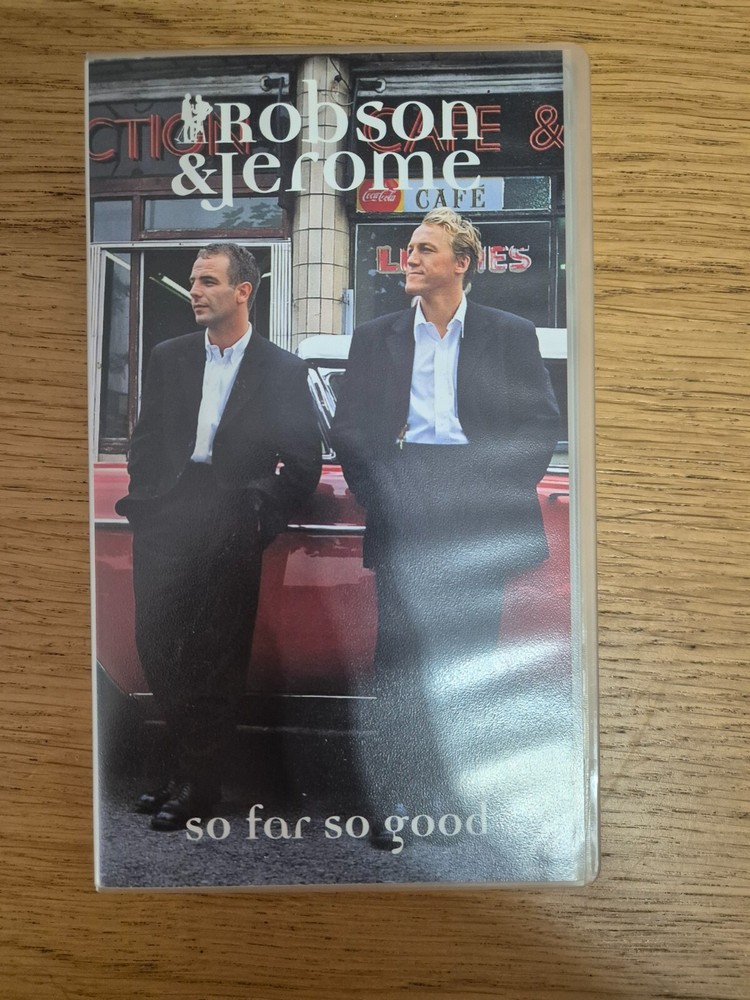 VHS Tape - Robson & Jerome - So Far So Good