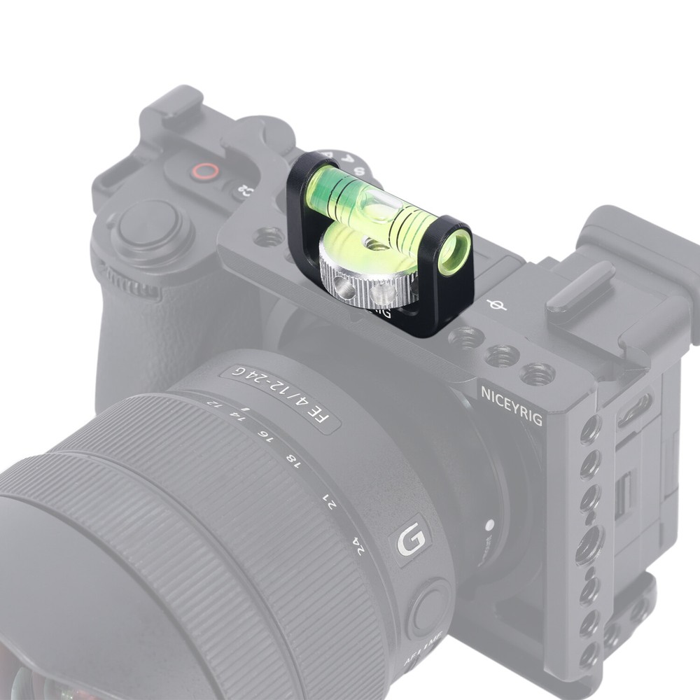 Niceyrig Linear Bubble Level with 3/8" Arri Locating Pin