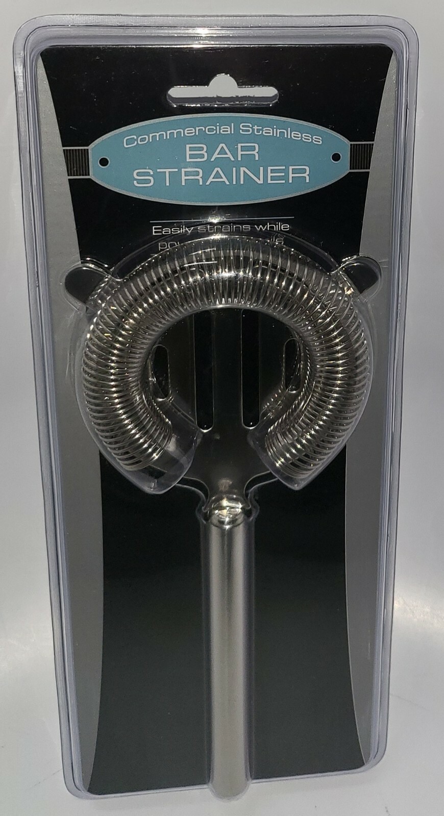 Commercial Bar Cocktail FINE SPRING Premium HAWTHORNE STRAINER Stainless Steel!