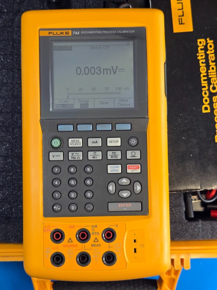 Fluke 744 Documenting Process Calibrator DPC Meter Multimeter w Extras!