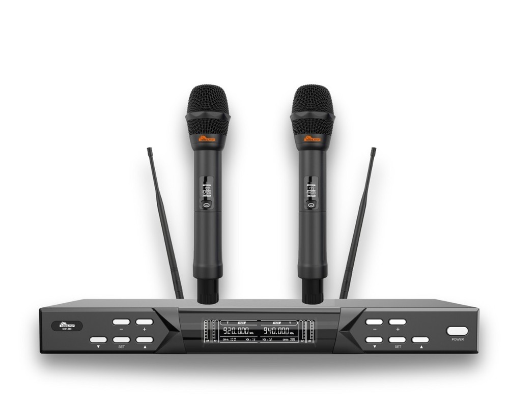 IDOLpro UHF-580 Advanced Dual Wireless Microphone System Impeccable Sound - 2026
