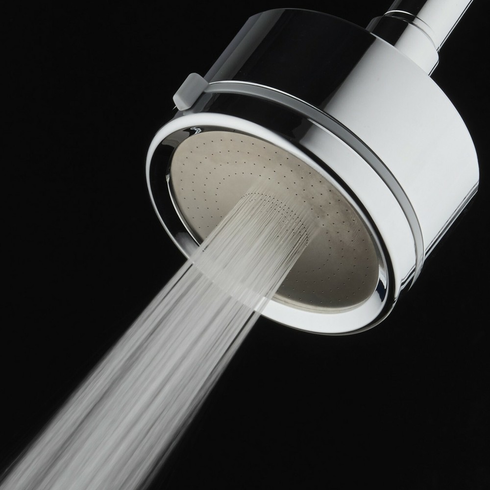 LaserJet Shower Head with Water Filter – High Pressure Angle Adjustable – Chrome
