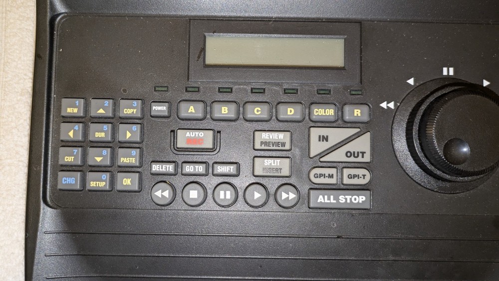 Videonics Edit Suite AB-1 NTSC Roll Edit Controller Video Editing Equipment