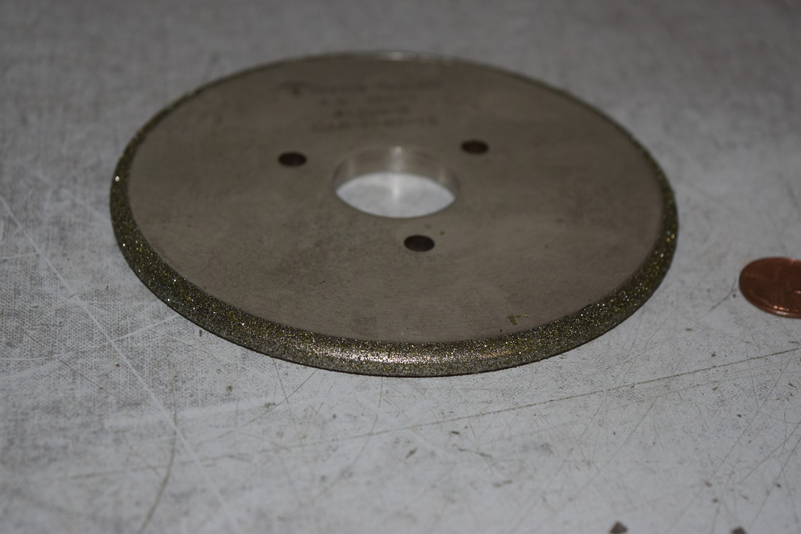 Turner Tooling 4.5-.250-1 CAB-F-07-15 1203-3 Grinding Wheel