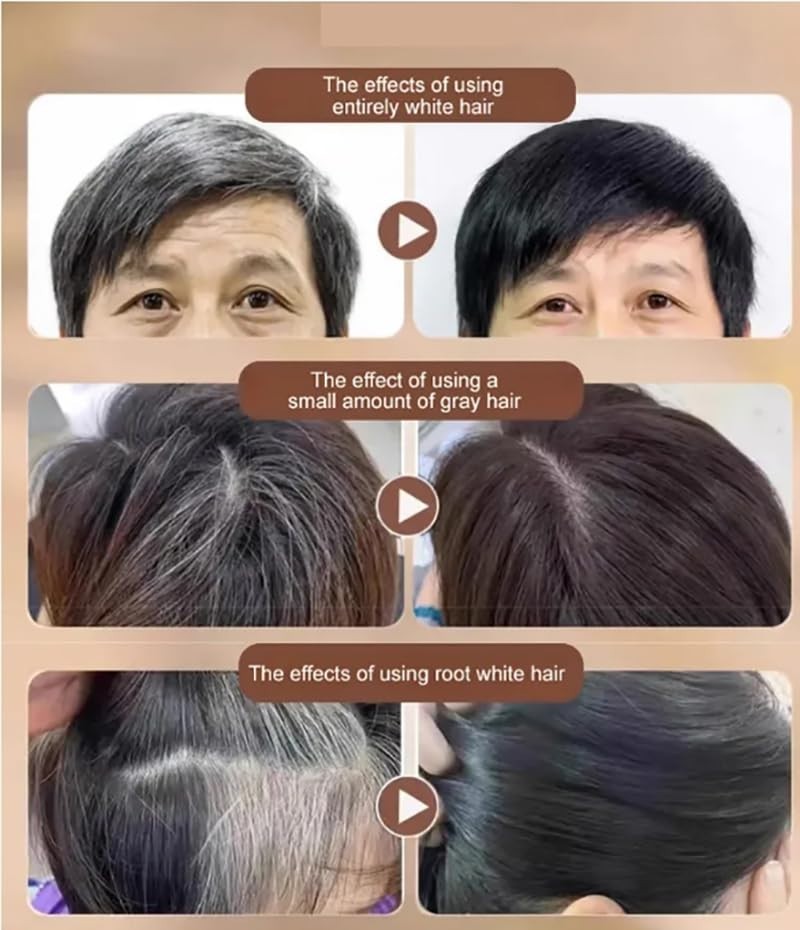 2-in-1 Hair Dye Stick Comb Hairdressing Stick Wand Dye Tool Sweat-Proof Touchup