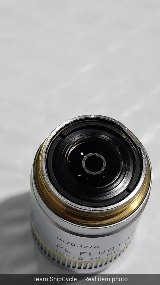 Leica Pl Fluotar 10X Phase Contrast PH1 Microscope Objective G2U