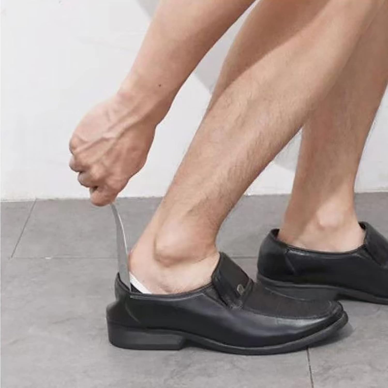 6 Pack Plastic 6.3" Shoe Horn Travel Shoehorns, Plastic Shoehorn