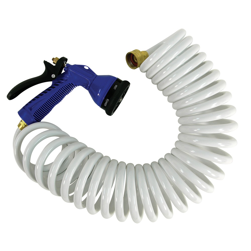 Whitecap P0440 Coiled Hose with Nozzle