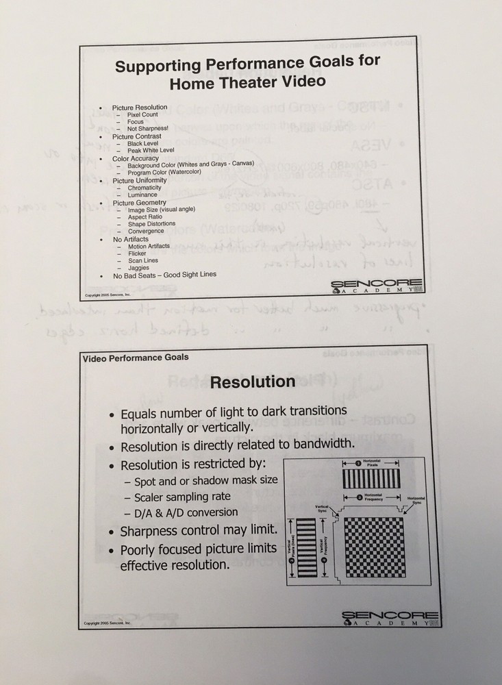 SENCORE Training Academy TS700 Video Audio Satellite RF Complete Training Course