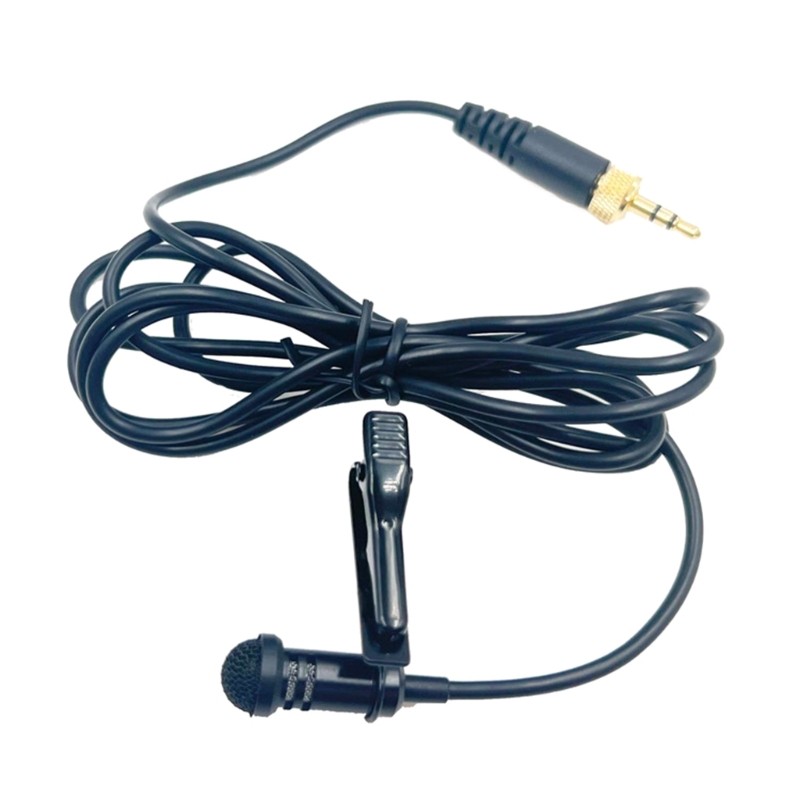 3.5mm Lavalier Clip-on Microphone with Strong Anti Interference Capability