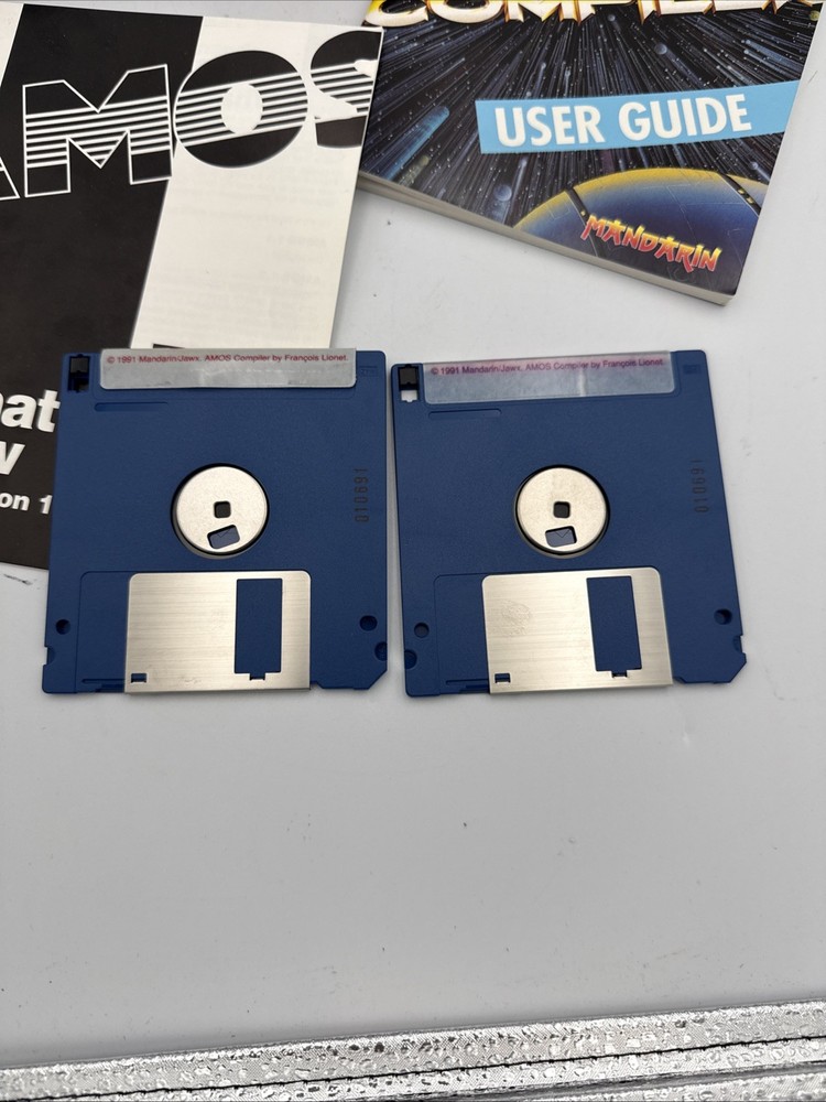 Mandarin AMOS Compiler Commodore Amiga Software, Complete