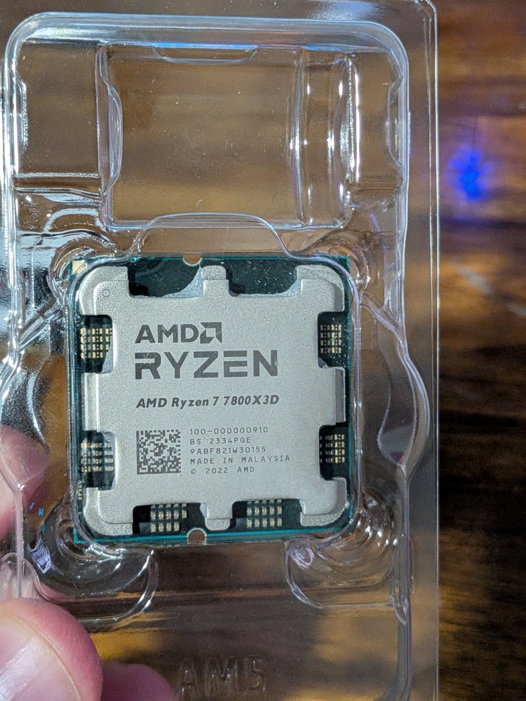AMD Ryzen 7 7800X3D 8-Core, 16-Thread Desktop Processor