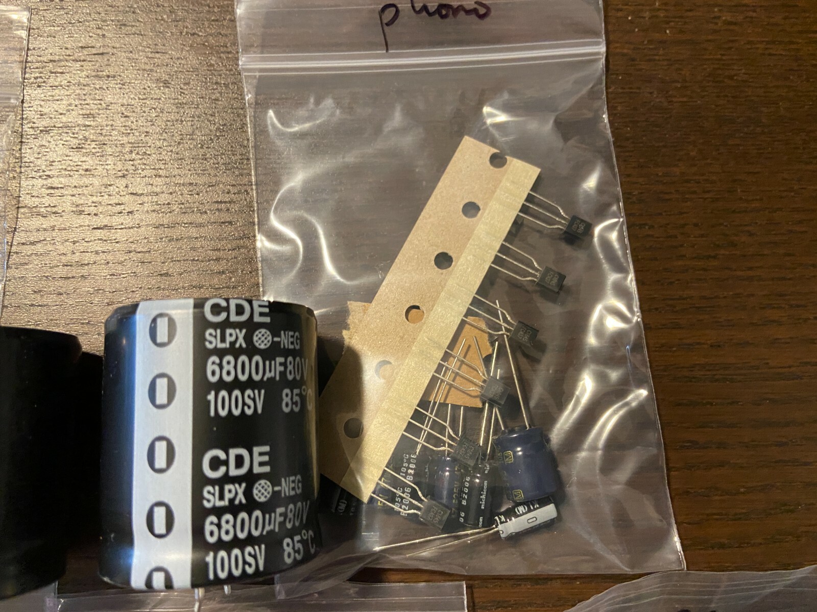 Marantz 2220B Complete Rebuild Kit High-Quality Receiver Recap Caps Transistors