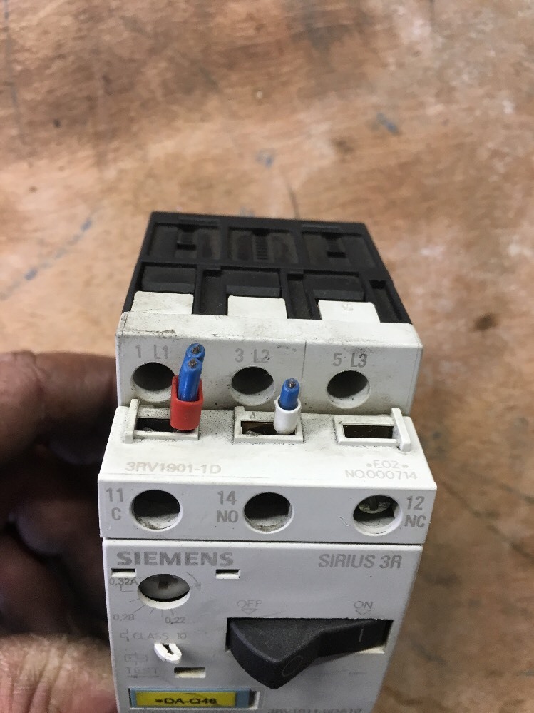 Siemens Motor Protector 3RV1011-0DA10