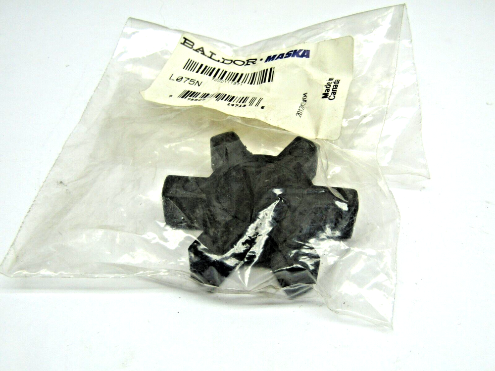 Baldor Maska L075N L075 Rubber Spider Jaw Coupling Insert