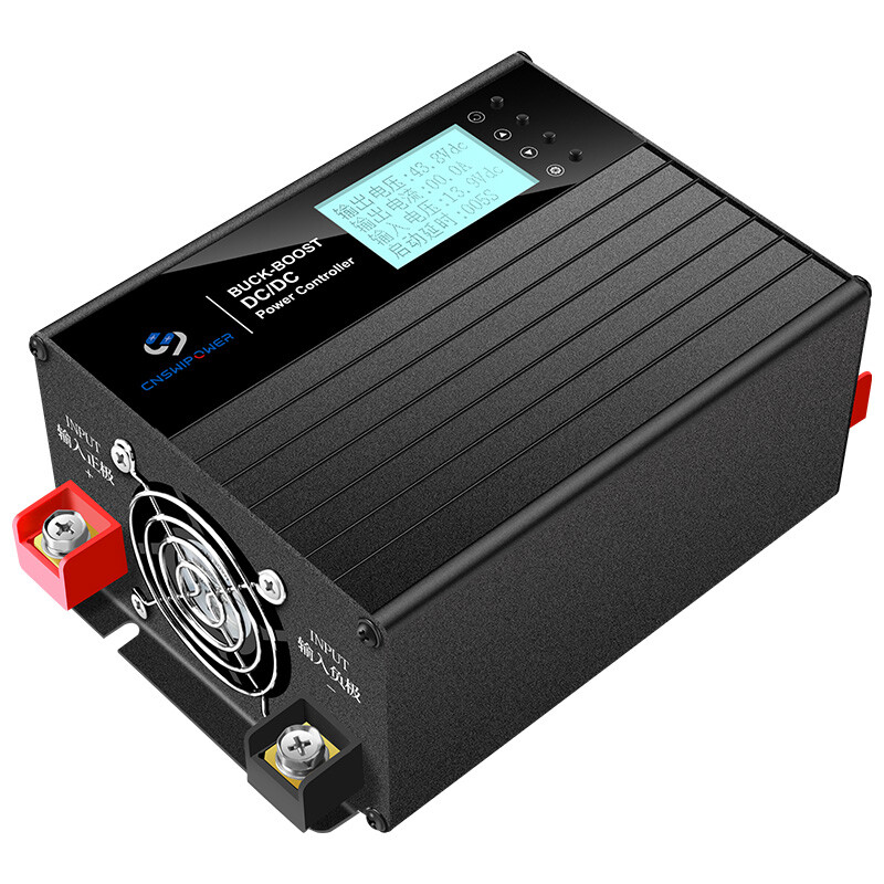 CNSWIPOWER 12V 24V 60A 100A DC to DC Battery Charger with Solar Input MPPT 30A