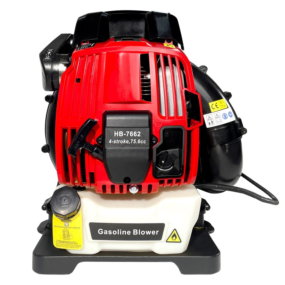 Backpack Gas Leaf Blower,76CC,660CFM,200MPH