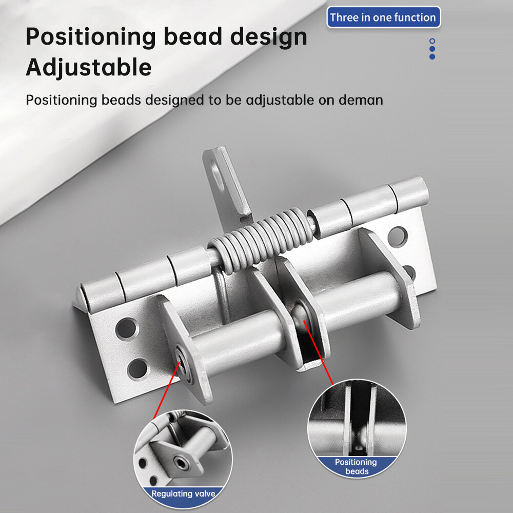 Self-Closing Door Hinge Spring Positioning Hinge Door Closer Automatic Closing