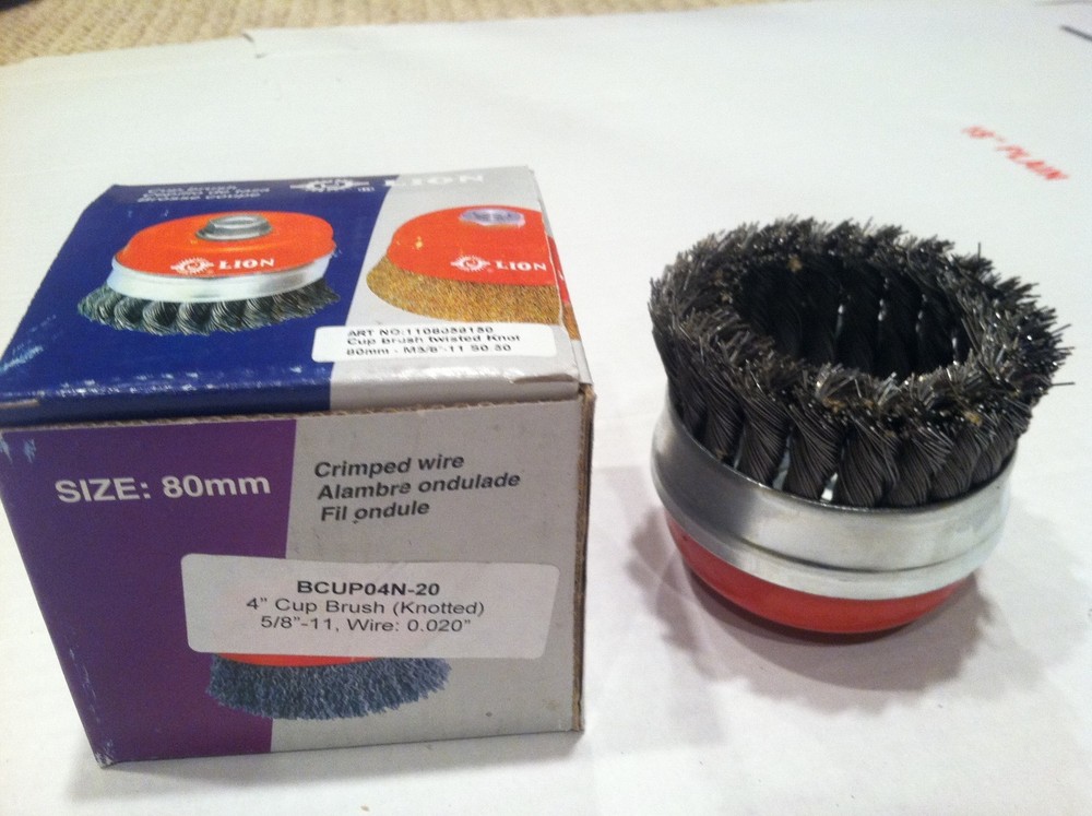 4" cup Brush ( Knotted)