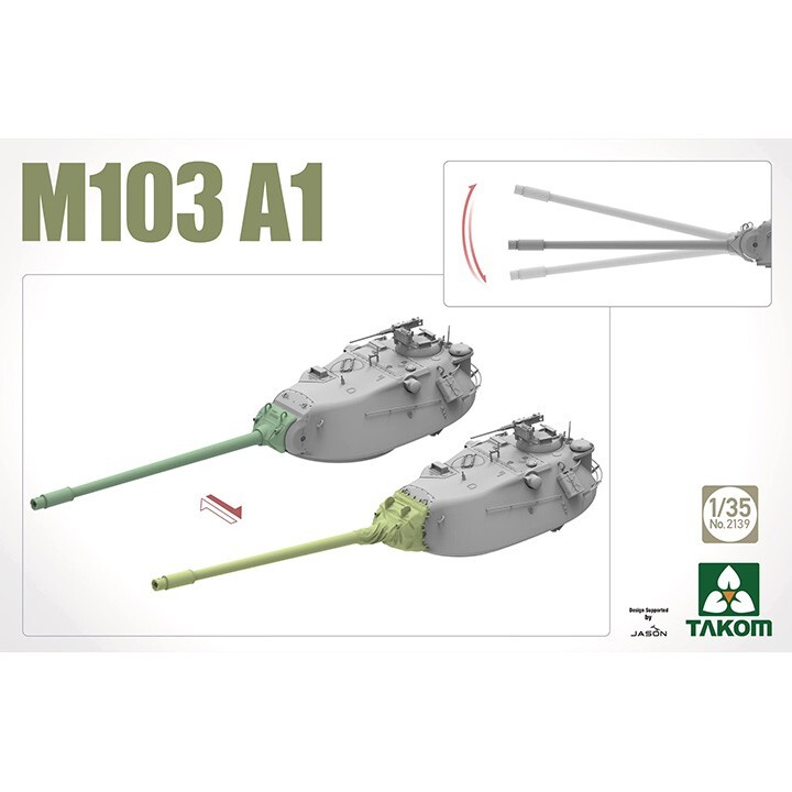 Takom #2139 1/35 M103A1