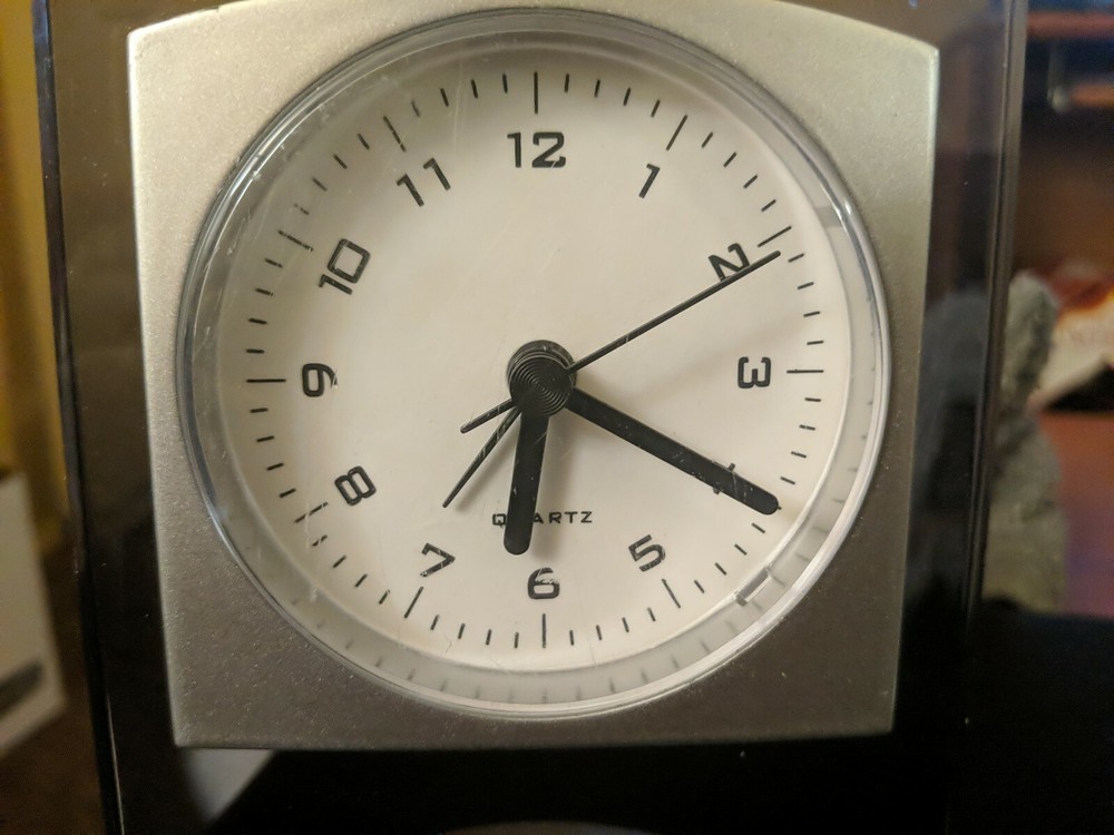 Mantle Desk Clock Belvedere Vodka