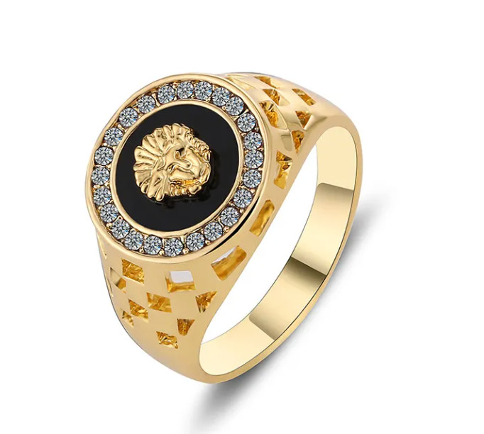 Medusa Head Ring