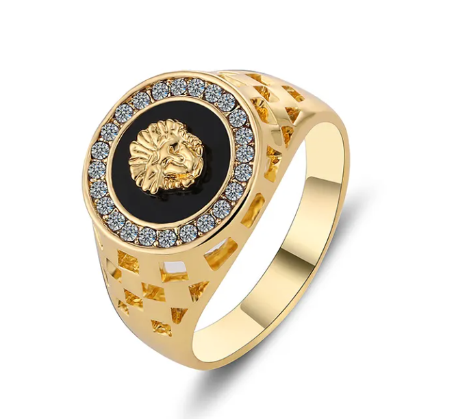 Medusa Head Ring
