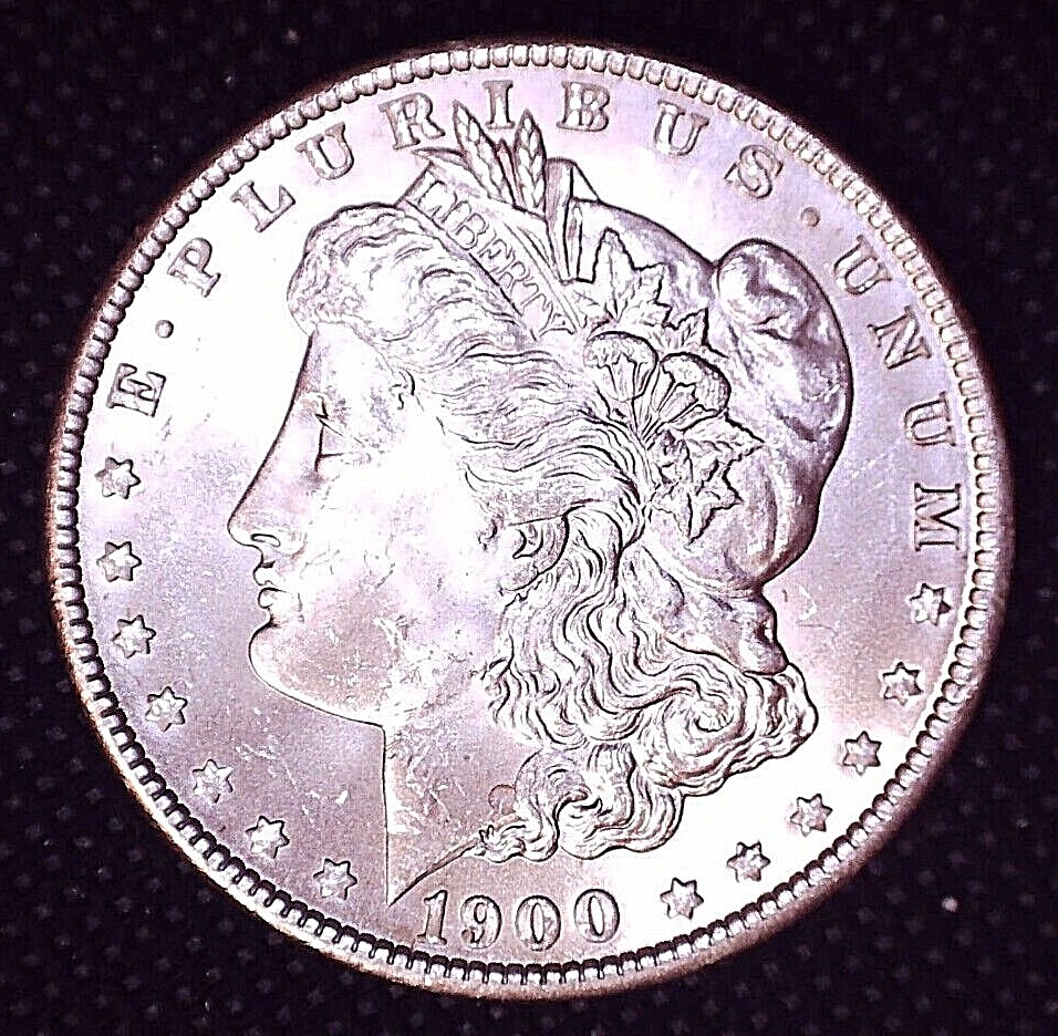 1900-P Morgan Silver Dollar Uncirculated $1 #061