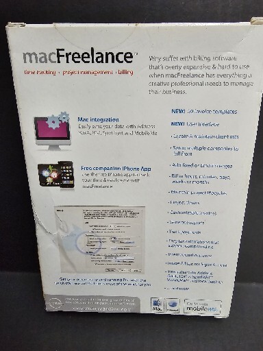 Summitsoft MacFreelance - Full Version for Mac 002363