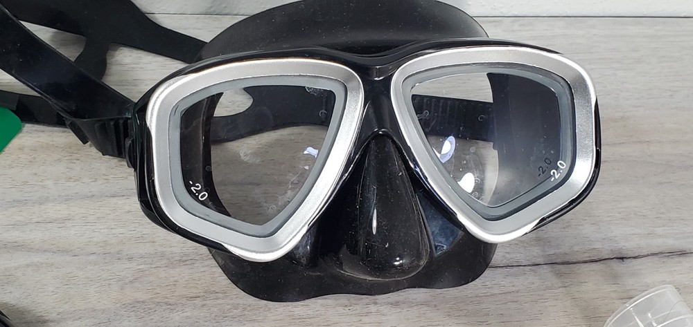 Optical Diving Mask Hyperopia Myopia Snorkel Scuba EnzoDate -2.0