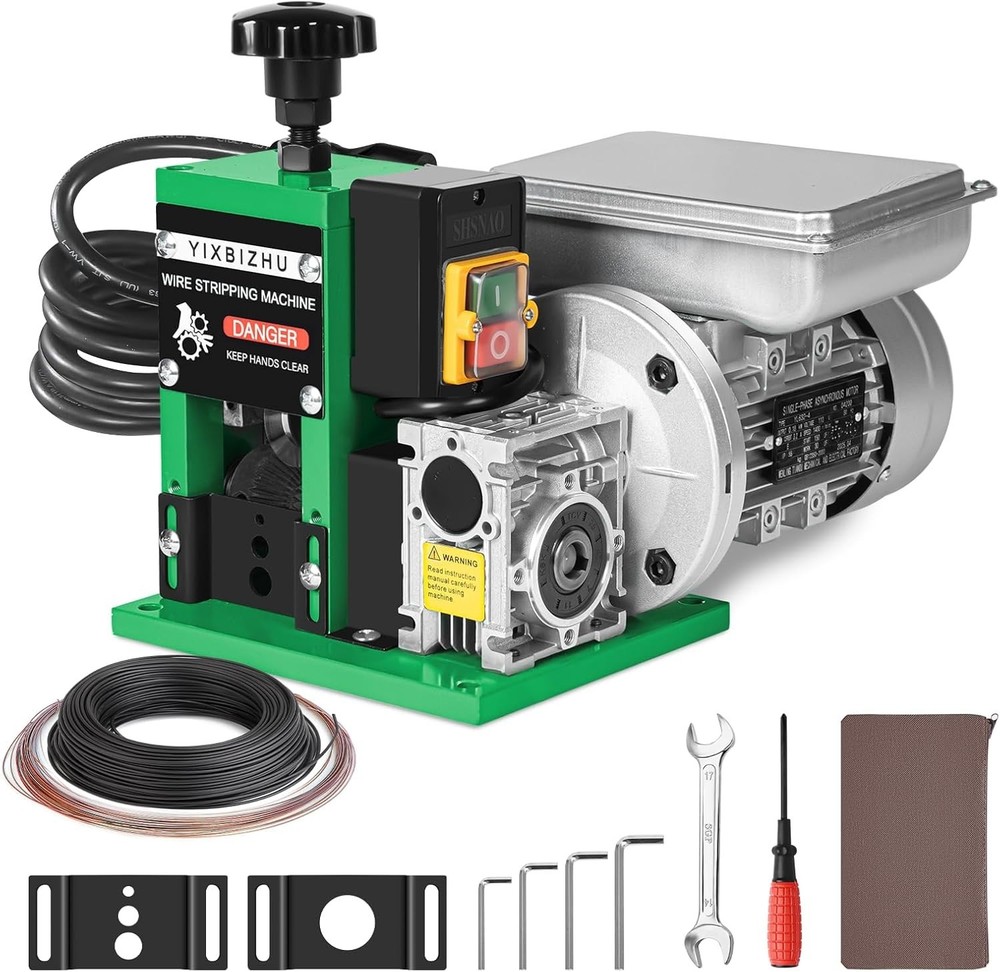 160W Electric Wire Stripper Machine, 30 m/min Automatic Cable Stripping Tool ...