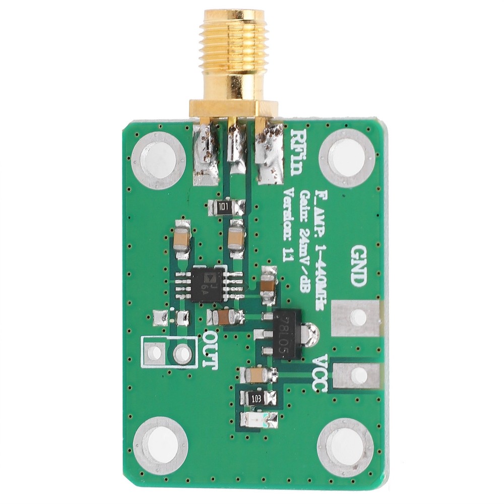RF Power Meter Module Logarithmic Detector Board AD8310 1‑‑440 MHz