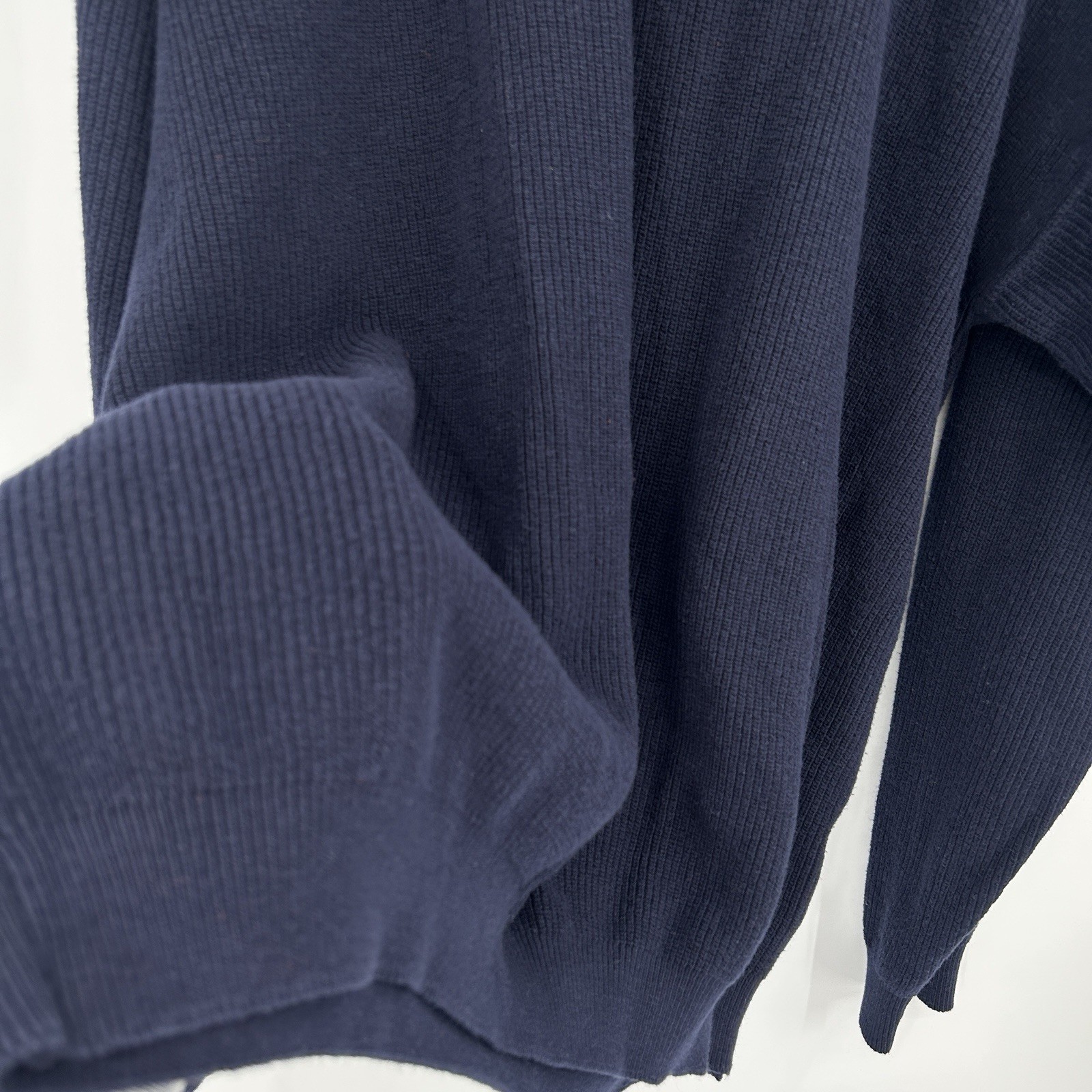 Vintage 90s Fisherman Sweater Mens XXXL Tall Ribbed Chunky Preppy Grunge Indie