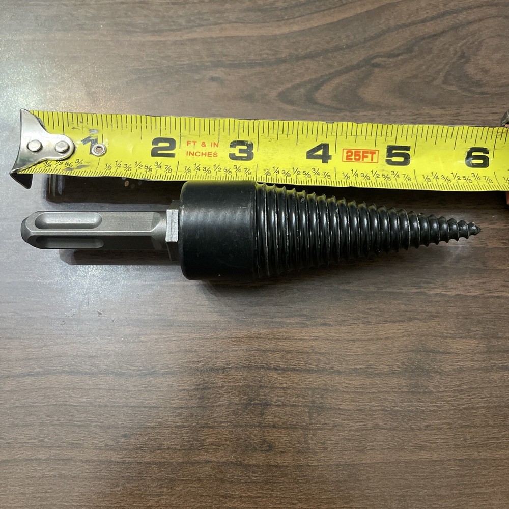 32mm Firewood Chop Drill Bit Wood Splitting Tool Cone Log Splitters