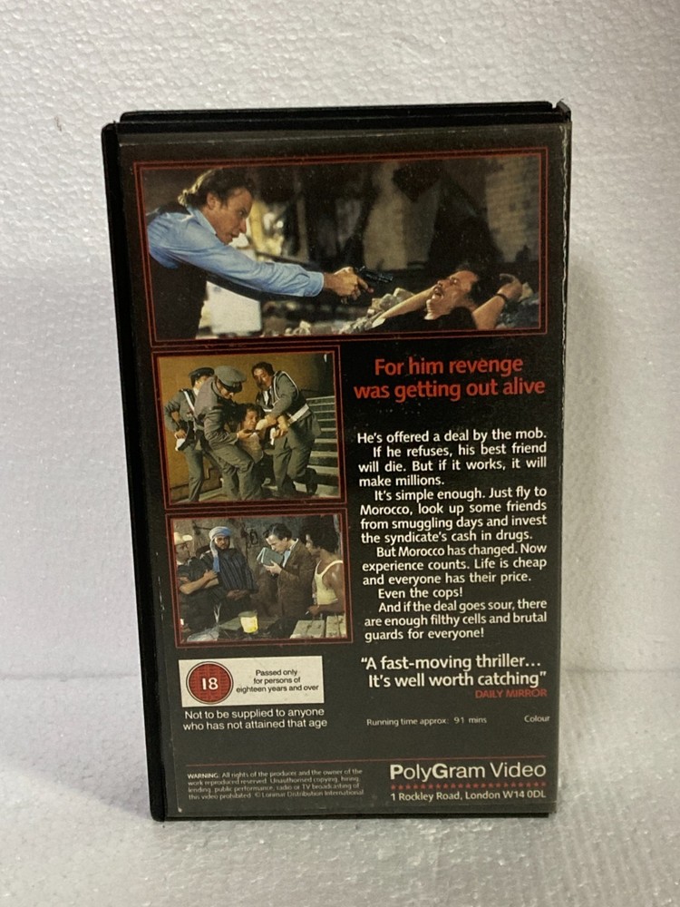 Best Revenge - VHS Tape PAL - Next Work Day Post