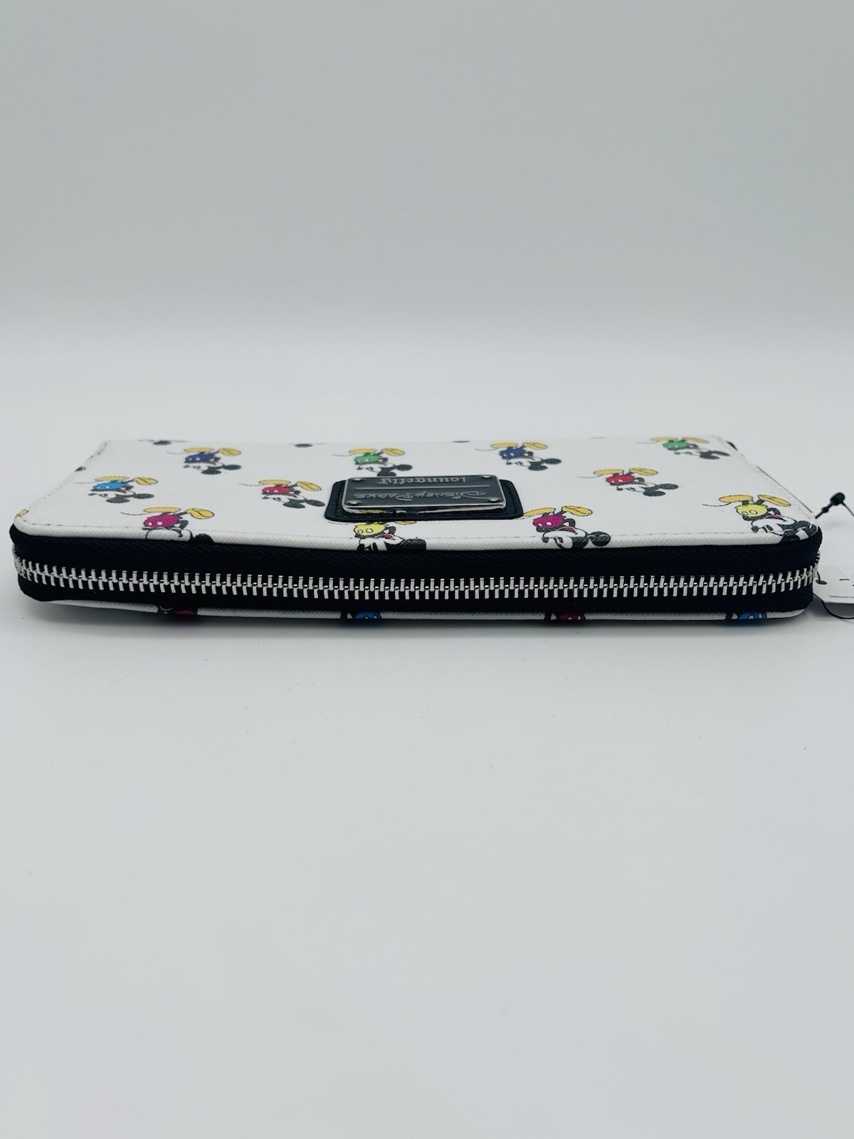 Disney Parks Loungefly Womens Wallet Mickey Mouse All Over Print Zip Around