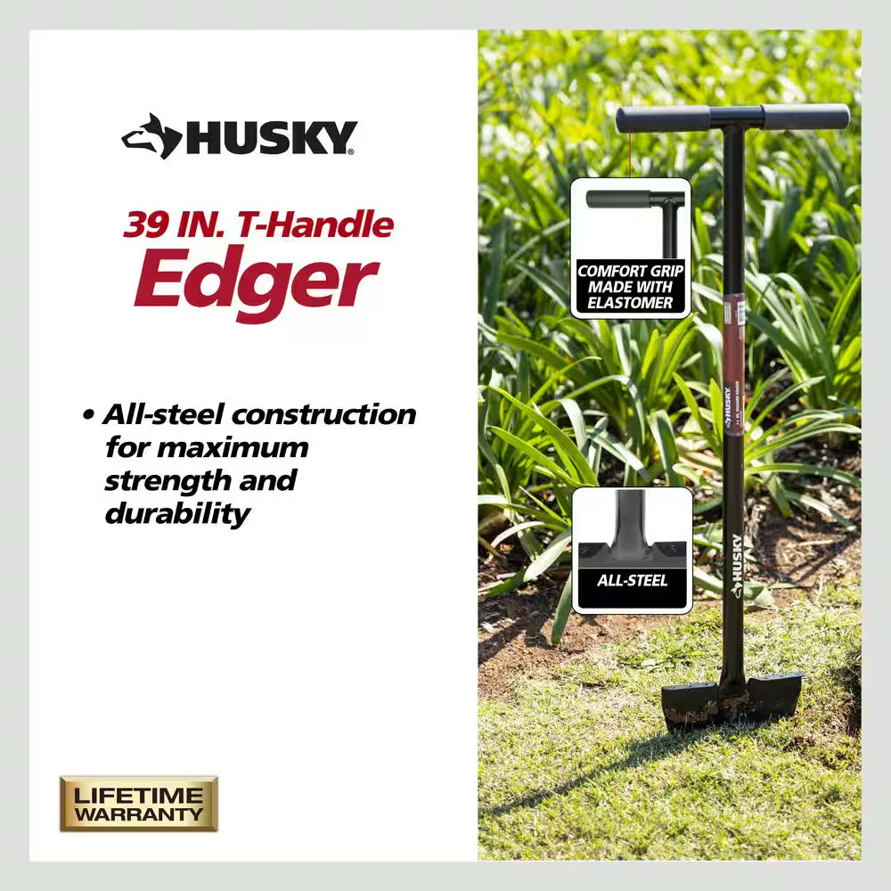 34 In. T-Handle Edger