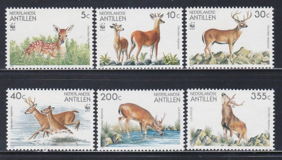 Netherlands Antilles - Scott #s 666-71
