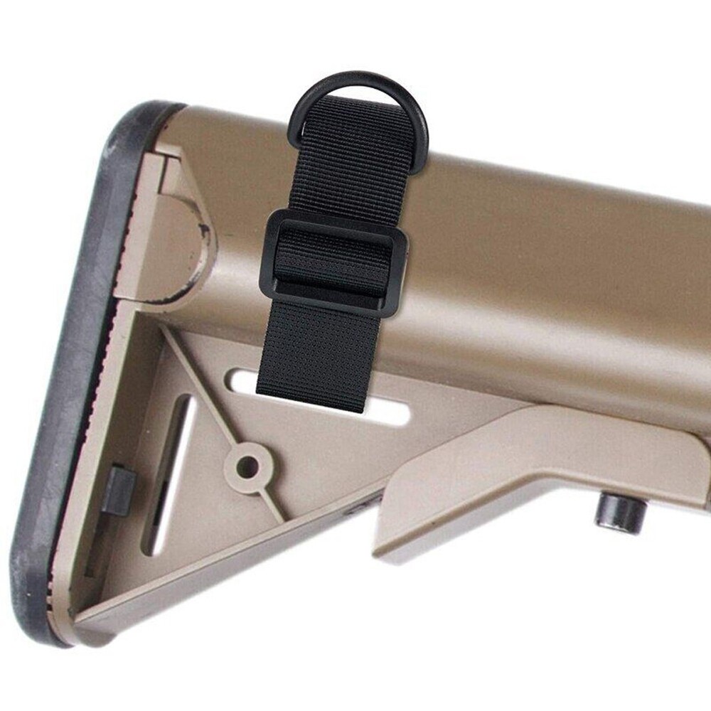 Adjustable Sling D Ring Loop Shoulder Strap Attachment for Shotgun Buttstock US