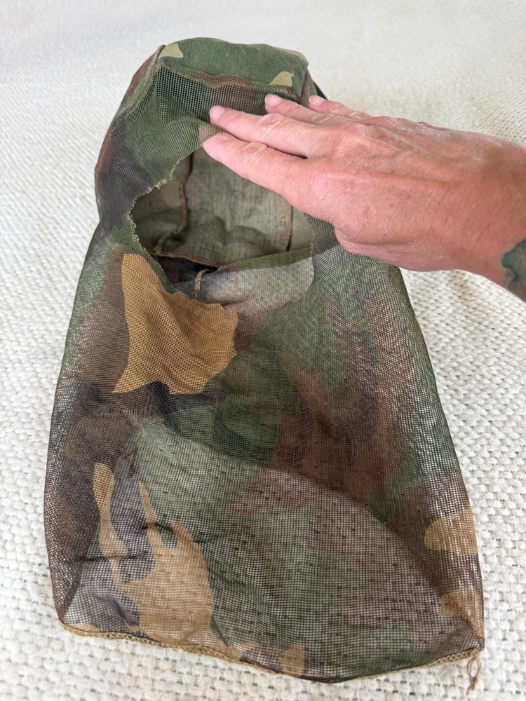 Vintage Camo Head Net