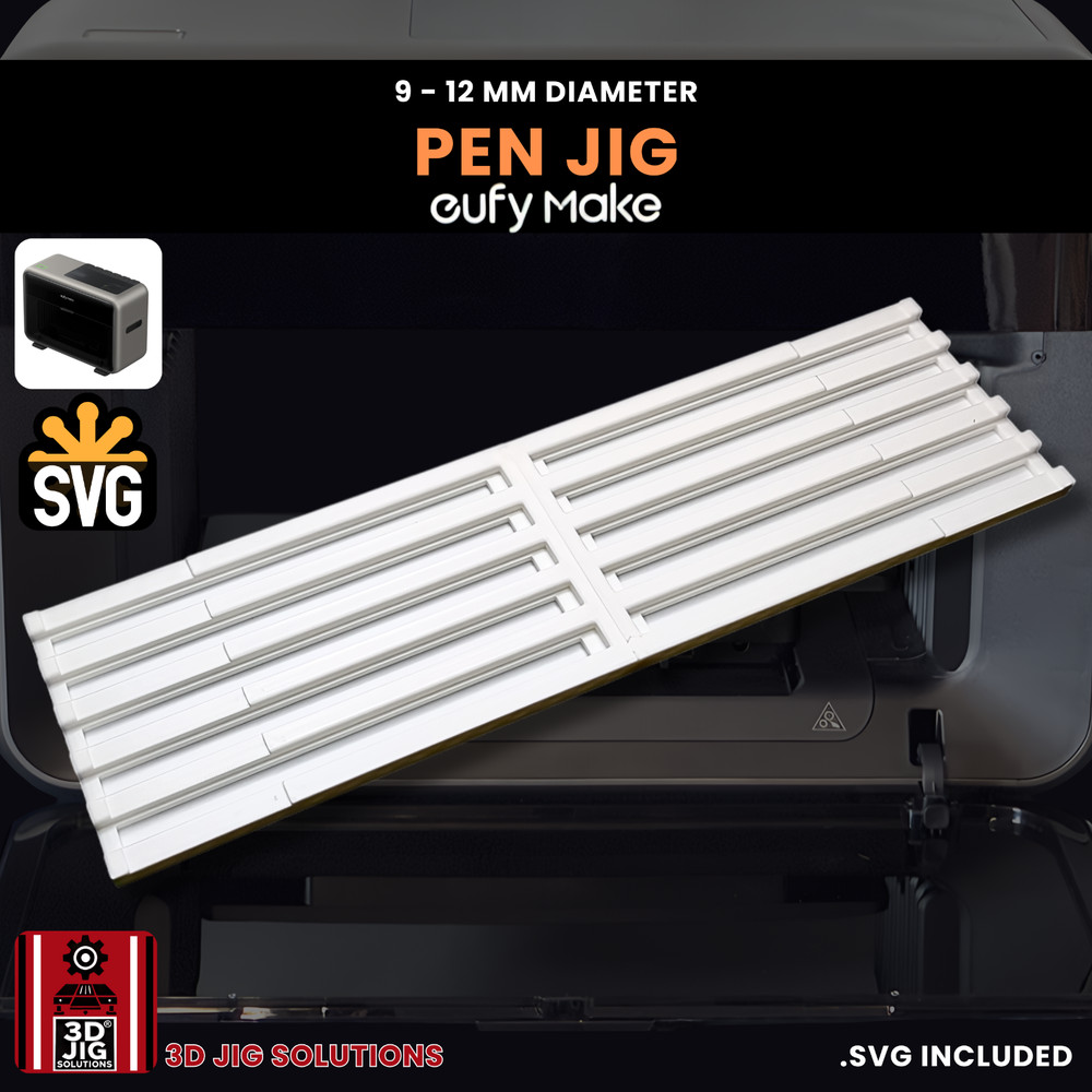 EufyMake E1 Jig | Pen UV Printer Fixture | UV Printing Alignment Tool