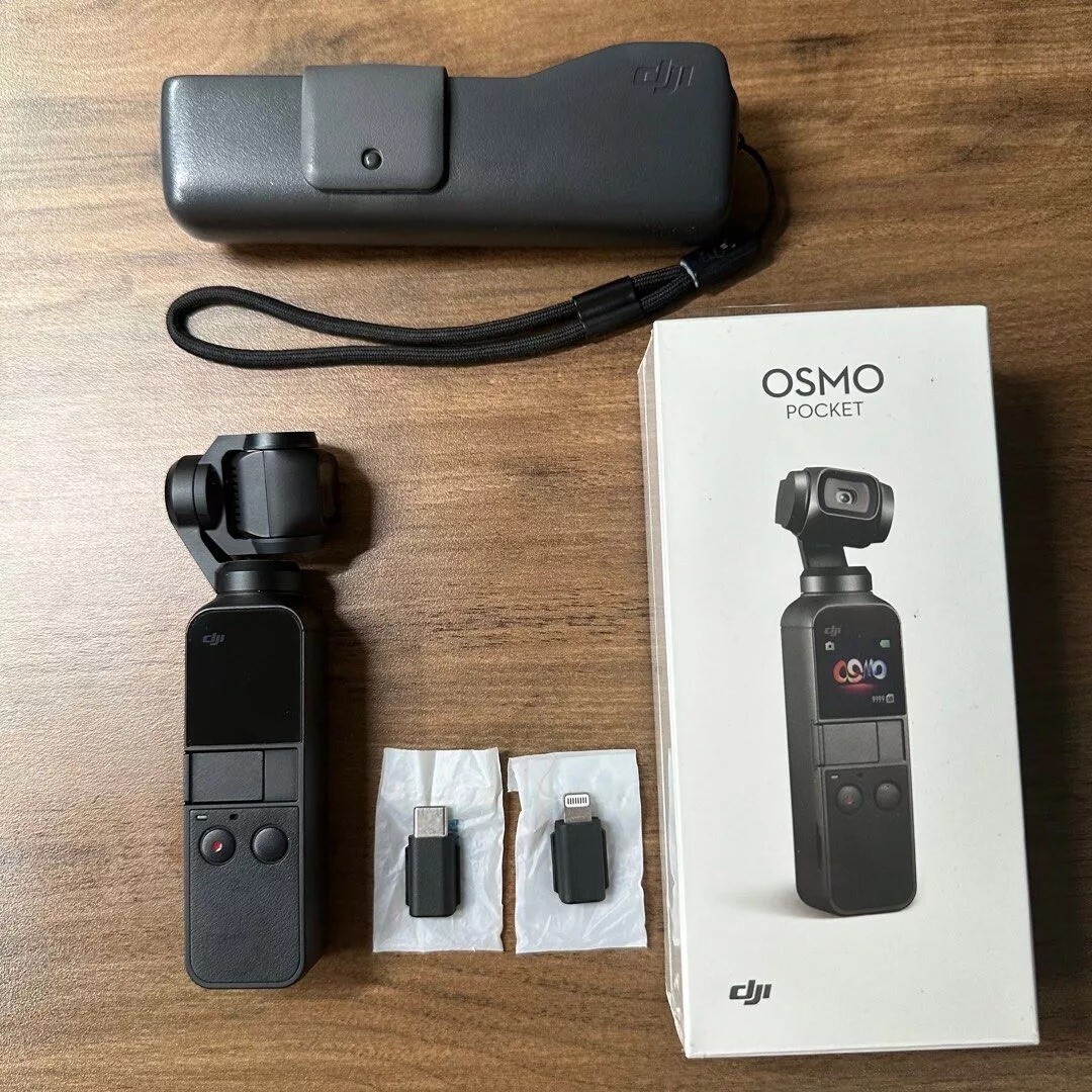 DJI Osmo Pocket Handheld 3-Axis Gimbal Stabilizer generation w/Box 99%NEW