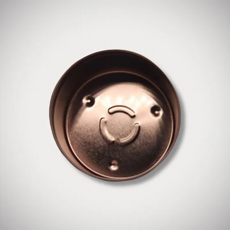 4 oz and 8 oz Rose Gold Seamless Candle Tins with Lids (6-12-24-48 count)