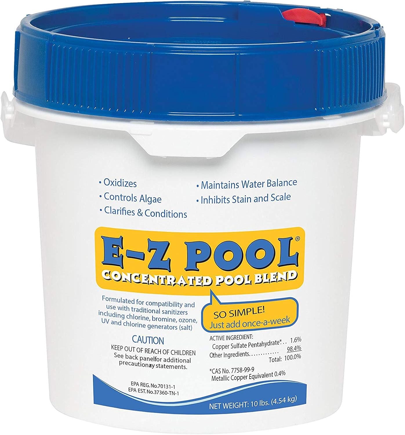 E-Z Pool Concentrated Pool Blend Water Care 10lb.