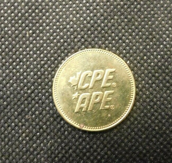 CANADA CPE APE PARKING TOKEN! e840XNS2