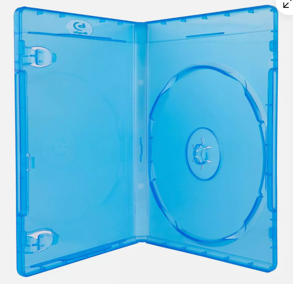 10 x Blu-ray cases | Standard 12mm | Single Disc, with outer plastic!