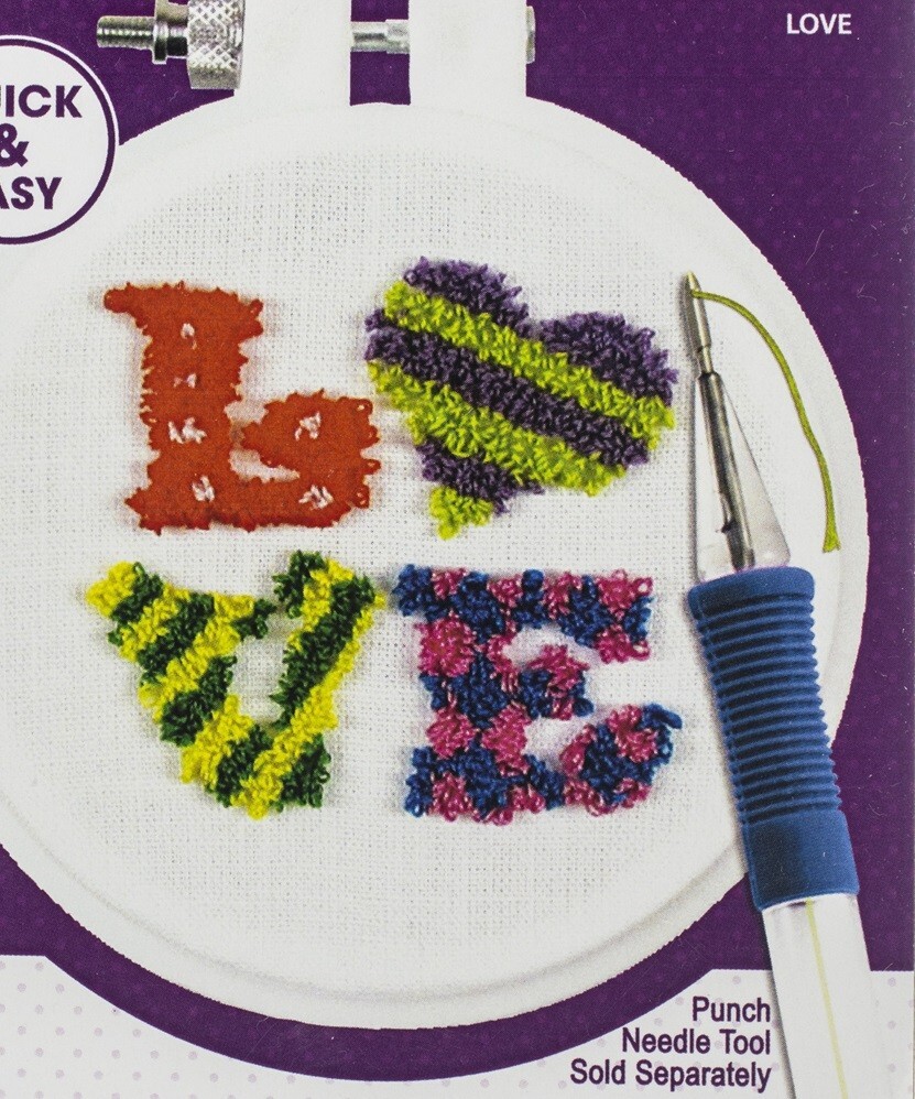 LOVE Punch Needle Kit