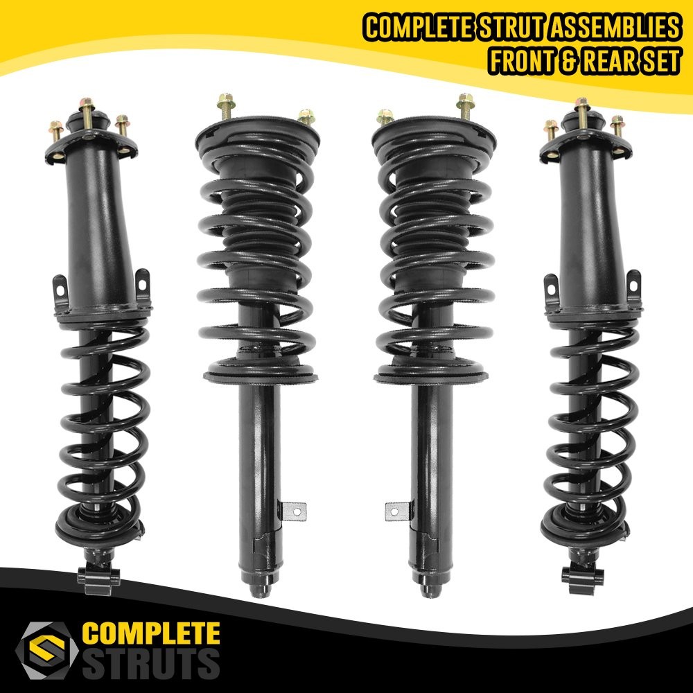 Front & Rear Complete Struts & Coil Spring Assemblies for 2006 Lexus GS300 AWD