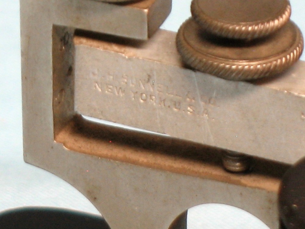 VINTAGE ~ J. H. BUNNELL & CO ~ MORSE CODE SOUNDER ~