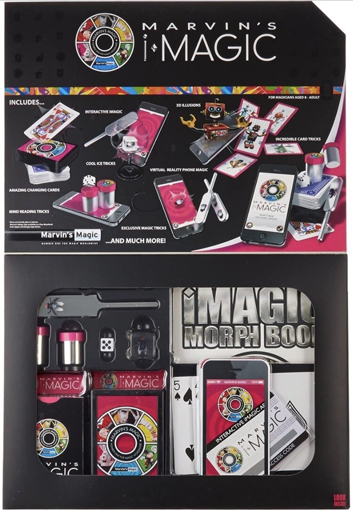 Marvin's Magic iMagic Interactive Box of Tricks, Multicolor